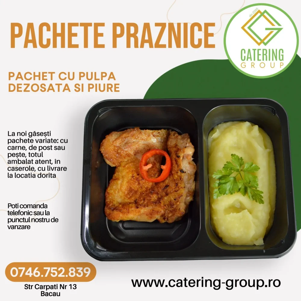 Pachet Praznic - Pulpa Dezosata si Piure de Cartofi
